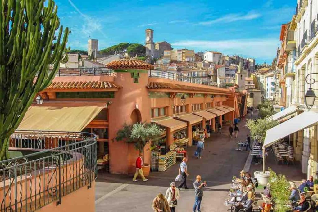 קאן Jolie 3 Pieces Avec Terrasse Au Vieux Port, A 2 Pas Des Plages Et Du Palais. מראה חיצוני תמונה