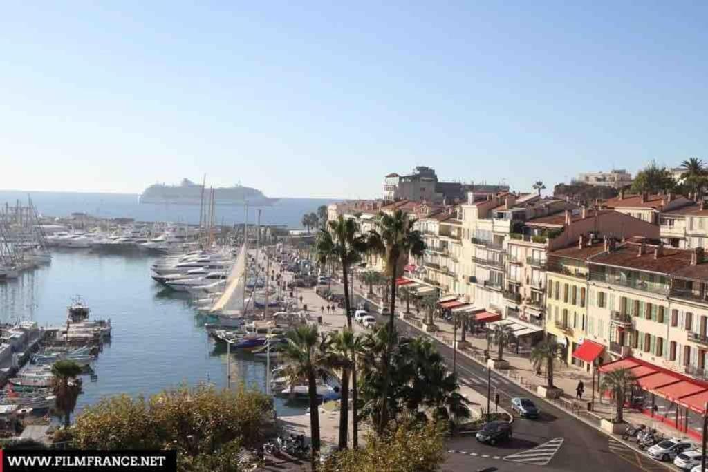 קאן Jolie 3 Pieces Avec Terrasse Au Vieux Port, A 2 Pas Des Plages Et Du Palais. מראה חיצוני תמונה